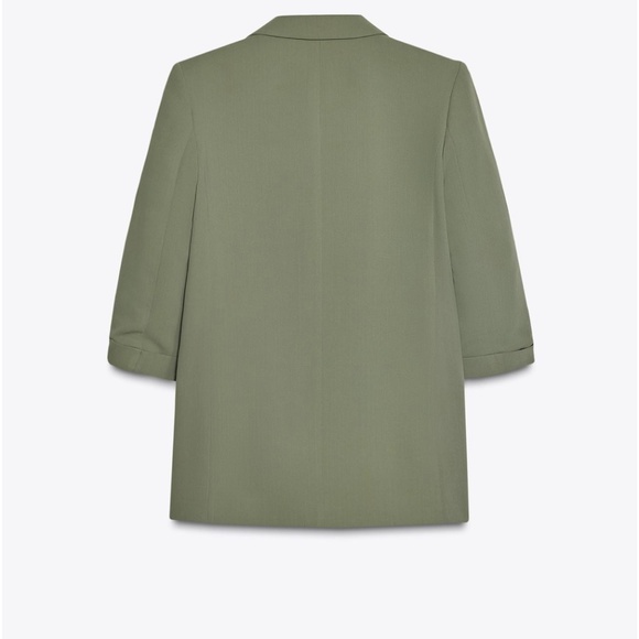 BLAZER WITH ROLLED-UP SLEEVES - Picture 6 of 6